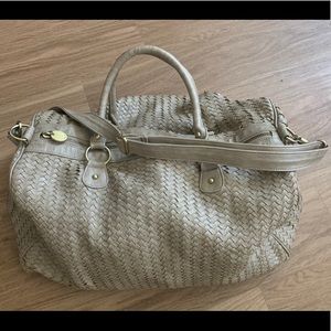 Deux Lux Weaved Duffle Bag